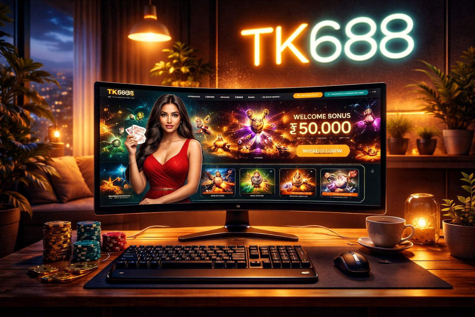 TK688 বাংলাদেশ ক্যাসিনো হোমপেজ ওভারভিউ