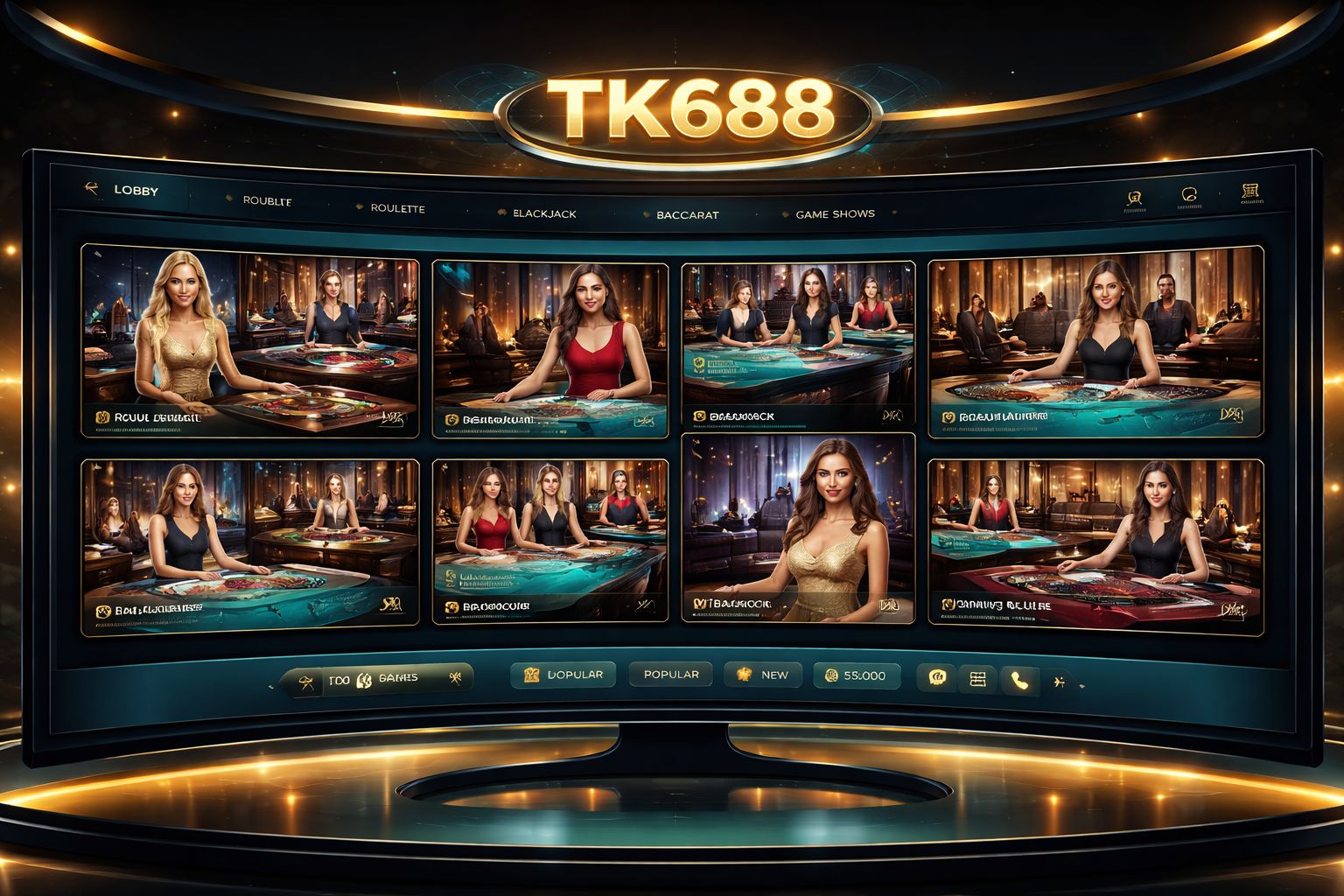 TK688 Casino | Live Tables, Roulette & Andar Bahar BD