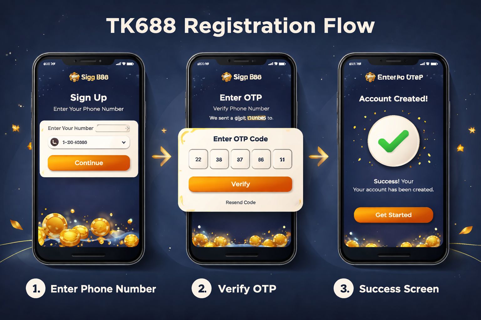 TK688 Step-by-Step Sign In Process